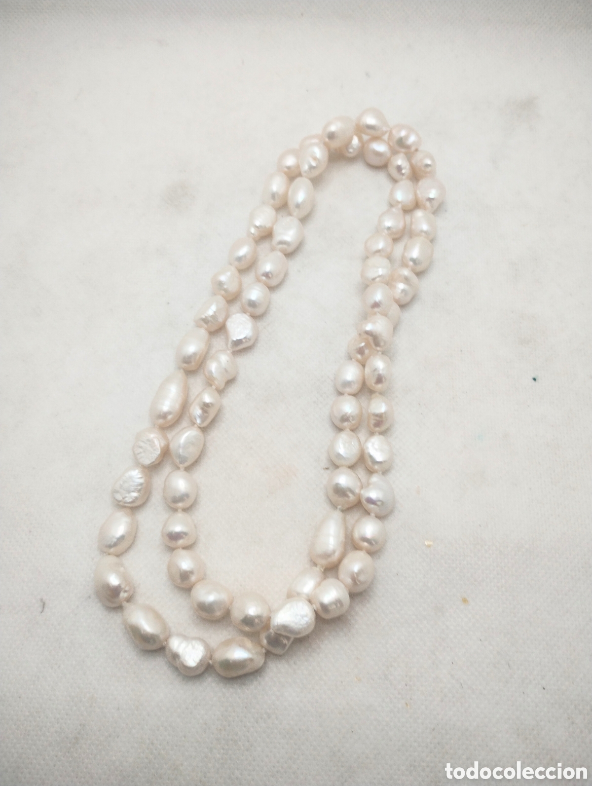 Joyeria: Collar largo de perlas barrocas cultivadas - Foto 1