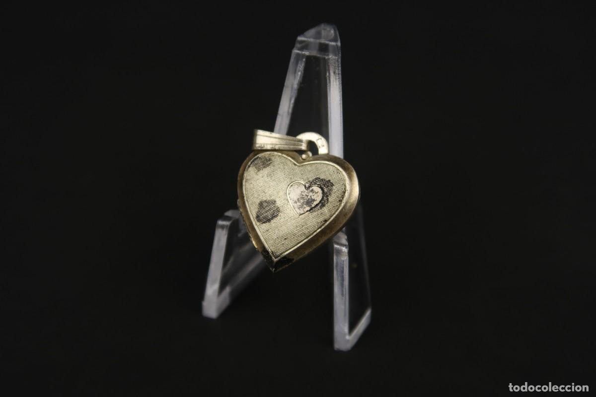 Joyeria: Antiguo Colgante Guardapelo de Plata - Foto 1
