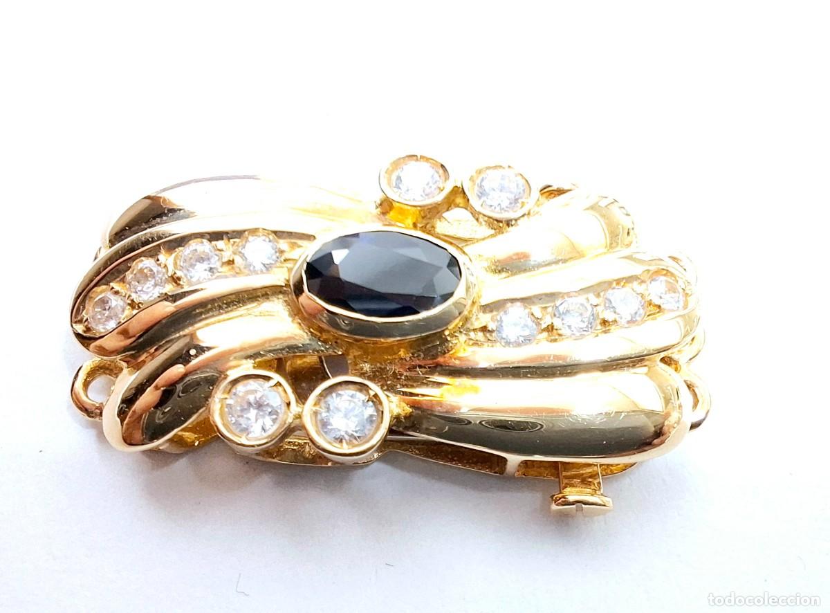 Joyeria: PRECIOSO BROCHE DE ORO PARA COLLAR DE PERLAS - Foto 5