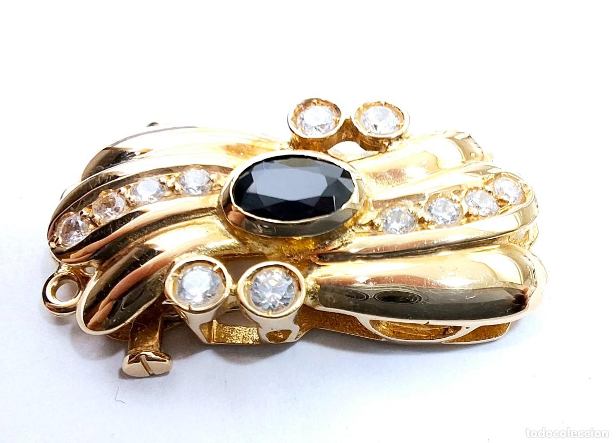 Joyeria: PRECIOSO BROCHE DE ORO PARA COLLAR DE PERLAS - Foto 6