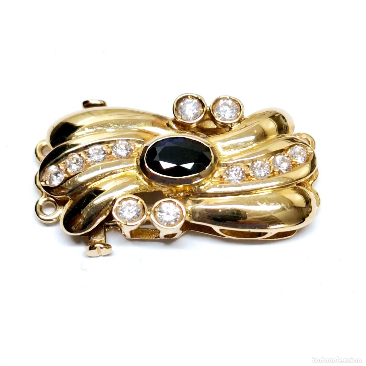 Joyeria: PRECIOSO BROCHE DE ORO PARA COLLAR DE PERLAS - Foto 7