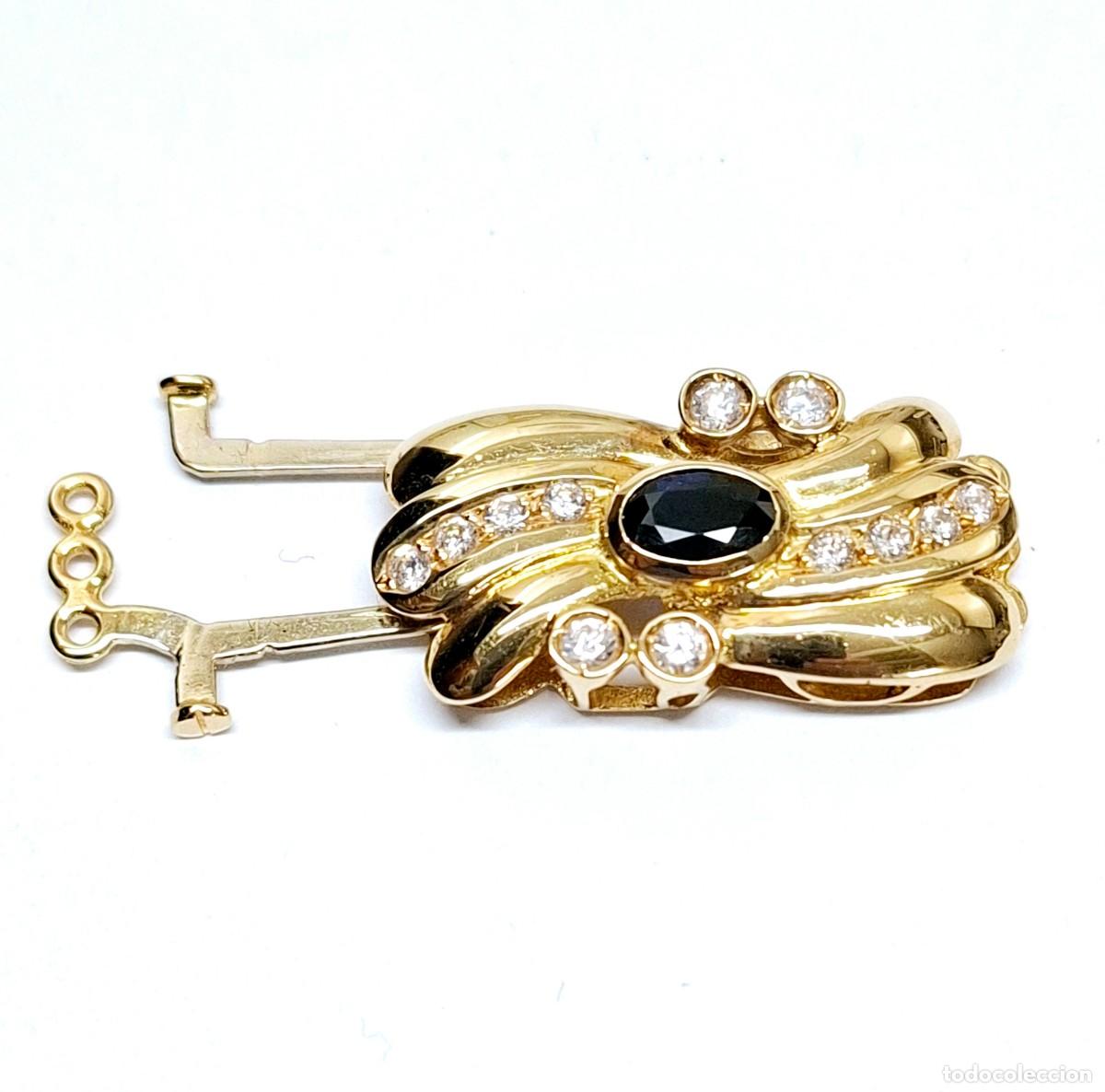 Joyeria: PRECIOSO BROCHE DE ORO PARA COLLAR DE PERLAS - Foto 8