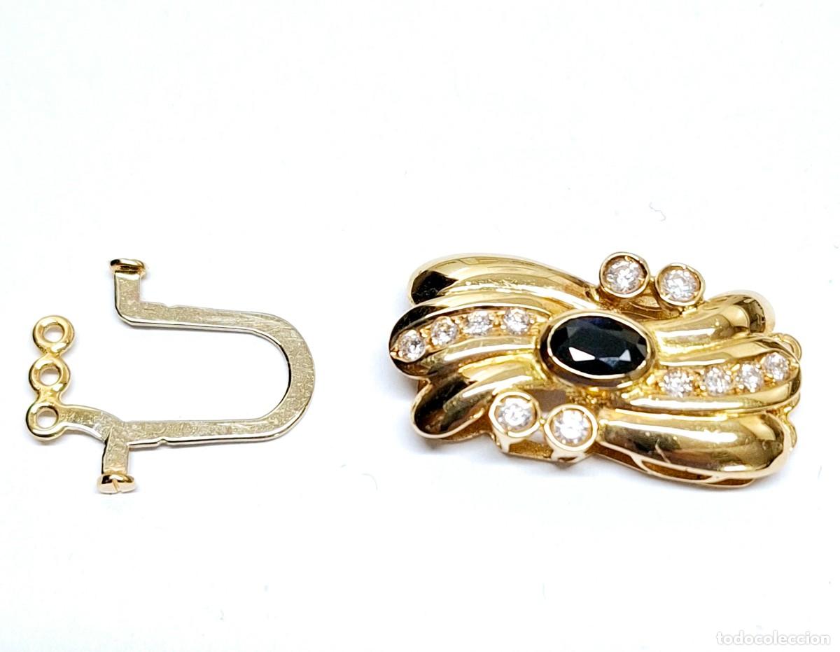 Joyeria: PRECIOSO BROCHE DE ORO PARA COLLAR DE PERLAS - Foto 10
