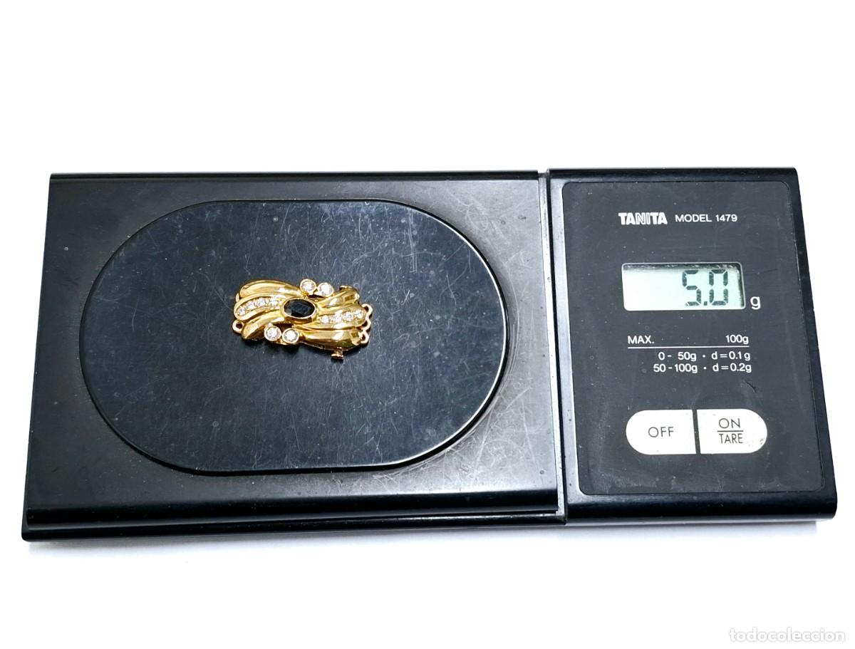 Joyeria: PRECIOSO BROCHE DE ORO PARA COLLAR DE PERLAS - Foto 11