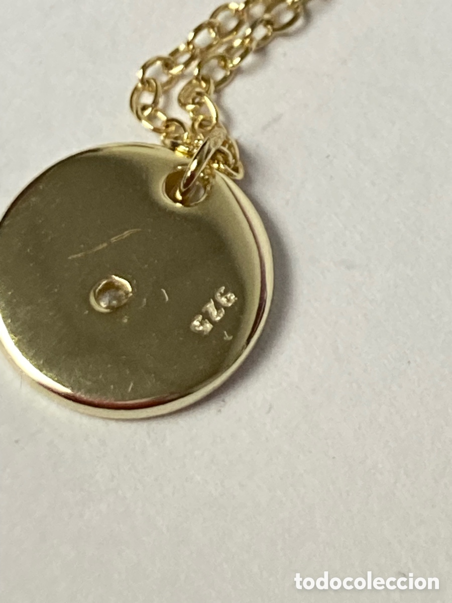 Joyeria: Gargantilla de plata y oro chapado oro/Cc26 - Foto 3