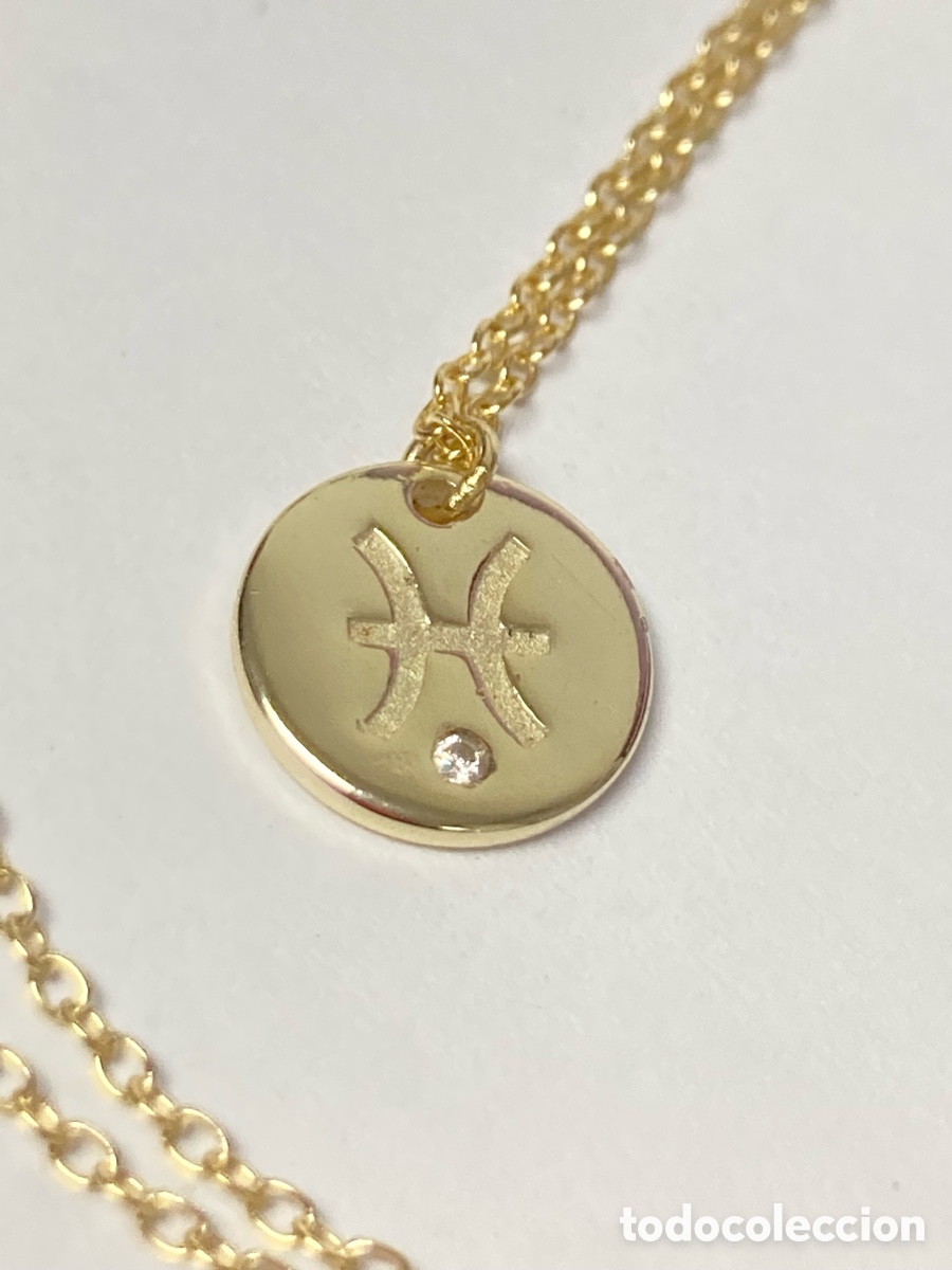 Joyeria: Gargantilla de plata chapada de oro /CC26 - Foto 2