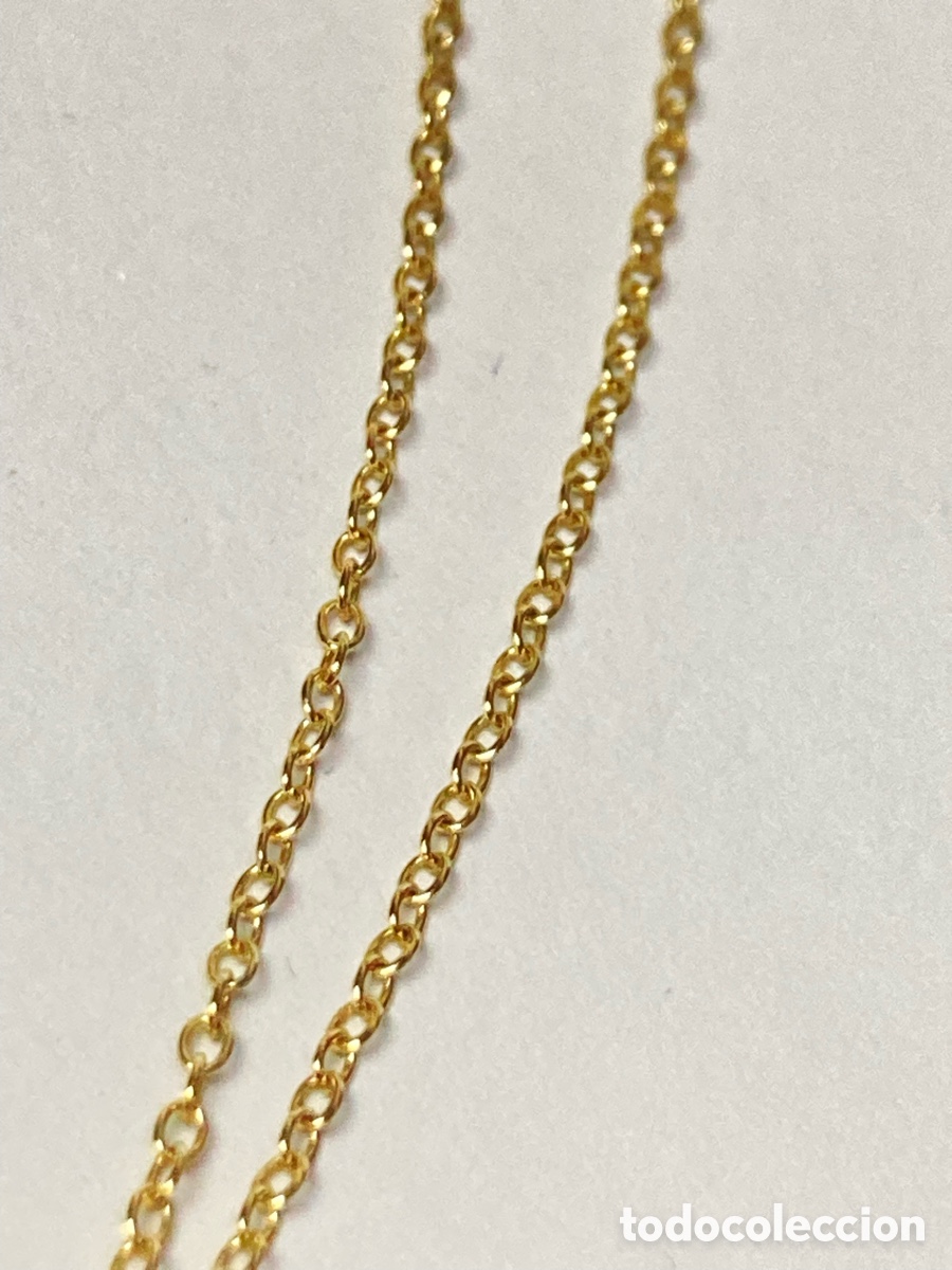 Joyeria: Gargantilla de plata chapado de oro/CC26 - Foto 3