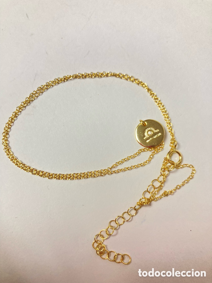 Joyeria: Gargantilla de plata chapado de oro/CC26 - Foto 3