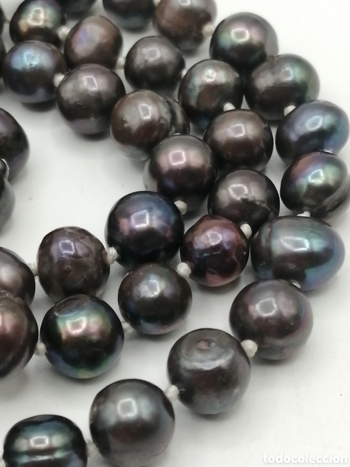 Joyeria: Collar perlas de Tahiti barrocas.Sin cierre - Foto 3