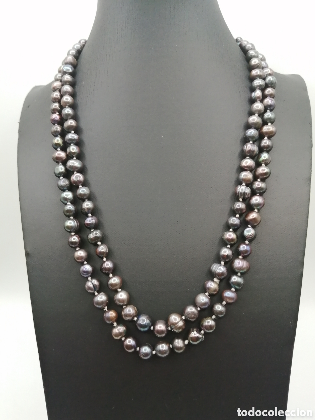 Joyeria: Collar perlas de Tahiti barrocas.Sin cierre - Foto 1