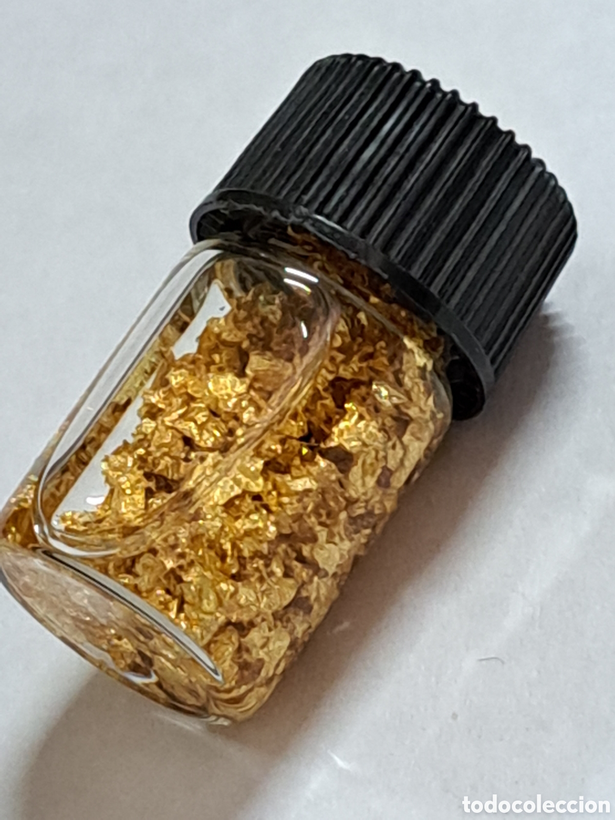 Joyeria: Bote con virutas de oro puro - Foto 1
