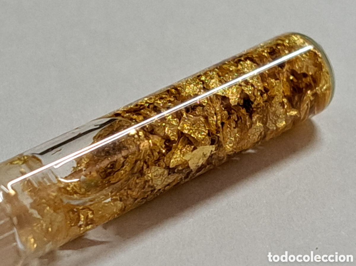 Joyeria: Bote con virutas de oro puro - Foto 3