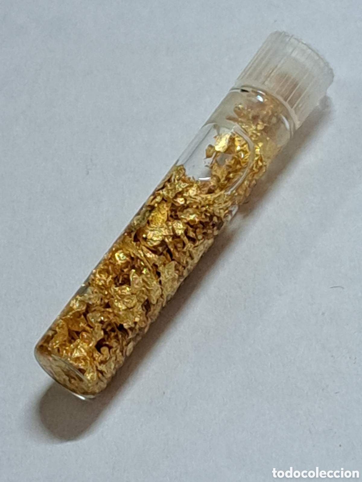 Joyeria: Bote con virutas de oro puro - Foto 1
