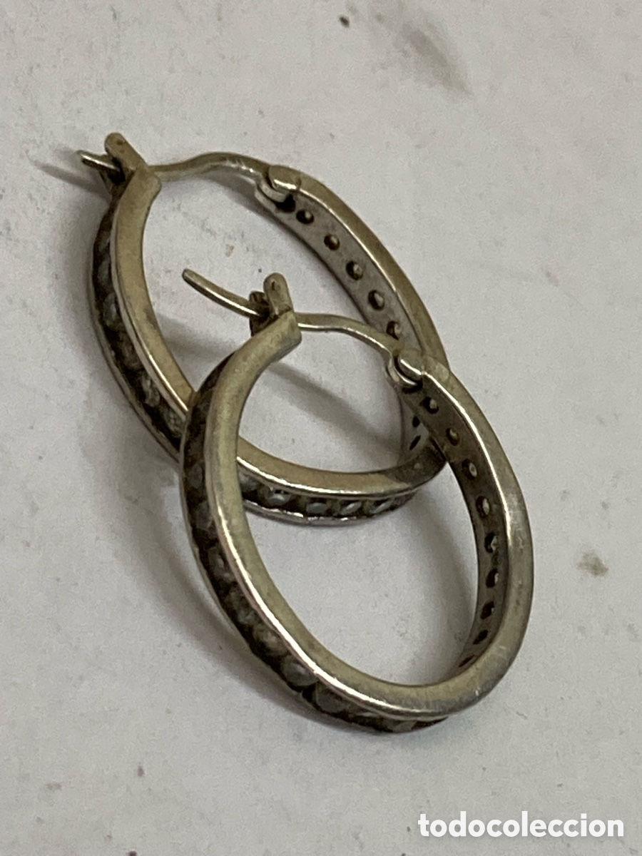 Joyeria: Pendientes de plata P137 - Foto 1