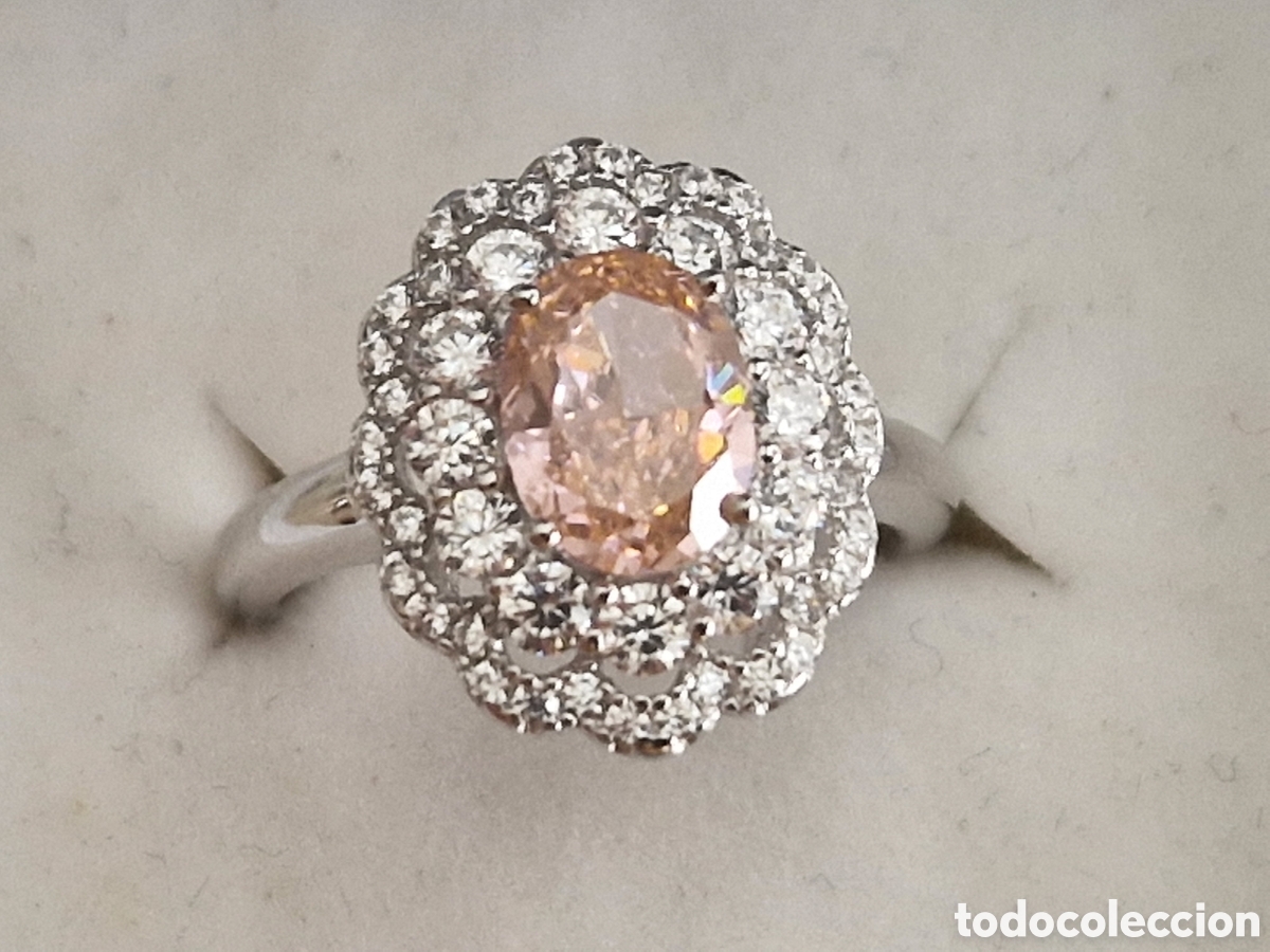 Joyeria: PRECIOSO ANILLO DE PLATA RODIADA CON CIRCON - Foto 2