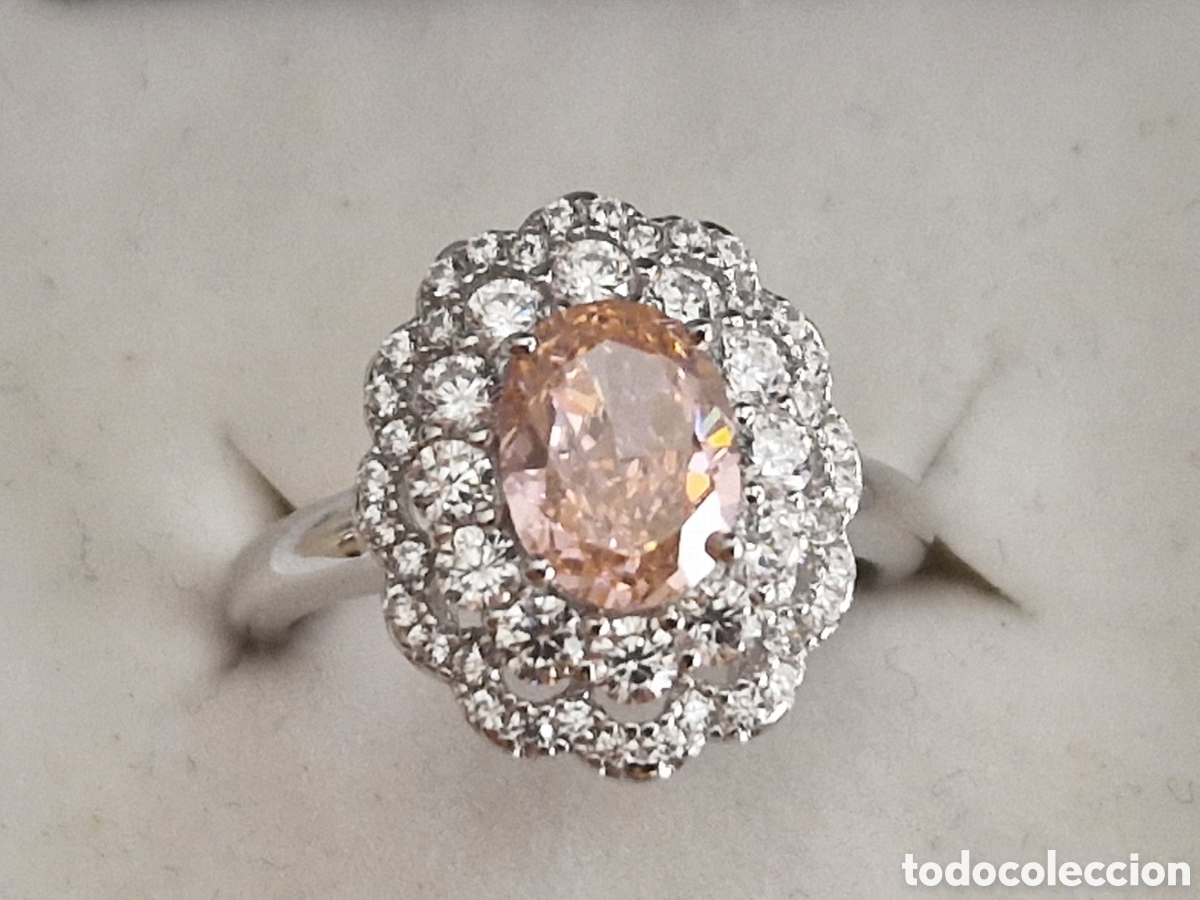 Joyeria: PRECIOSO ANILLO DE PLATA RODIADA CON CIRCON - Foto 3