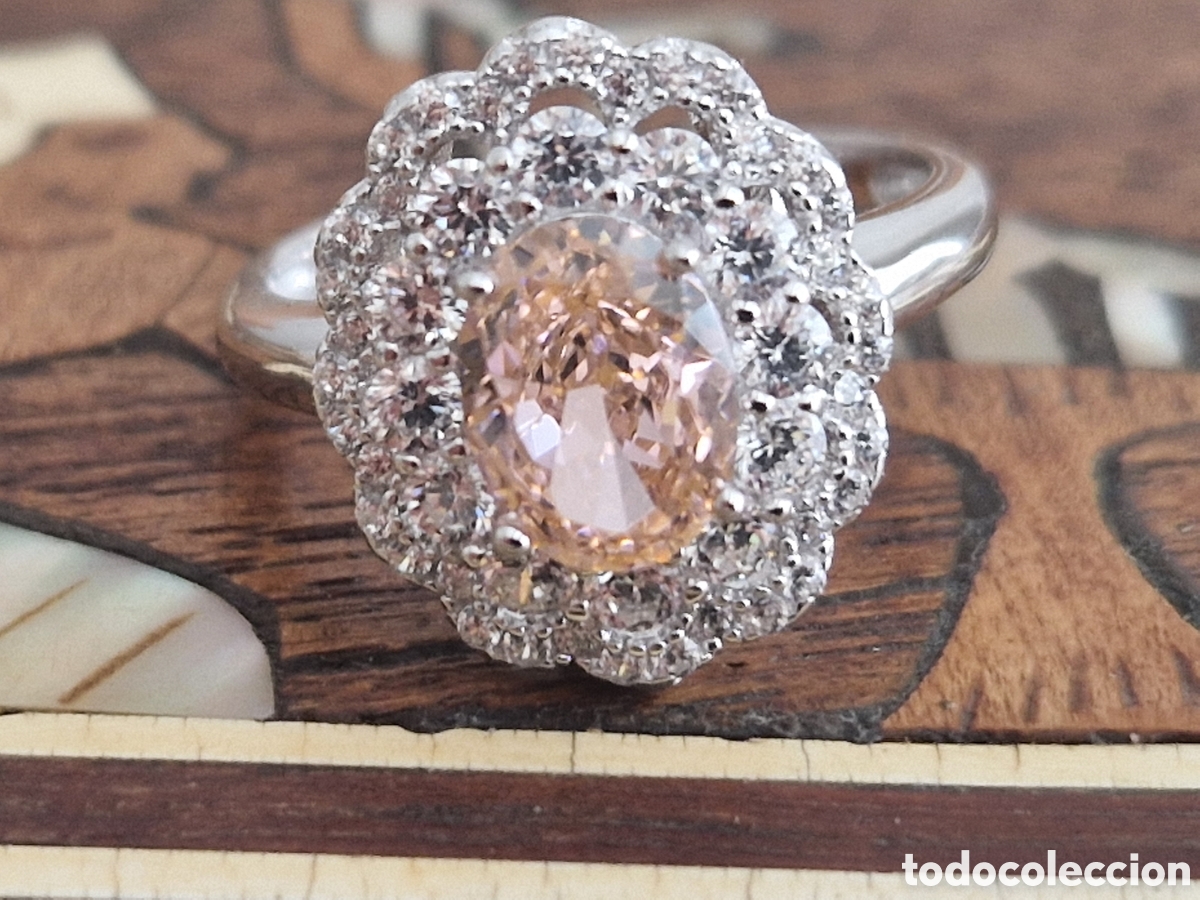 Joyeria: PRECIOSO ANILLO DE PLATA RODIADA CON CIRCON - Foto 9
