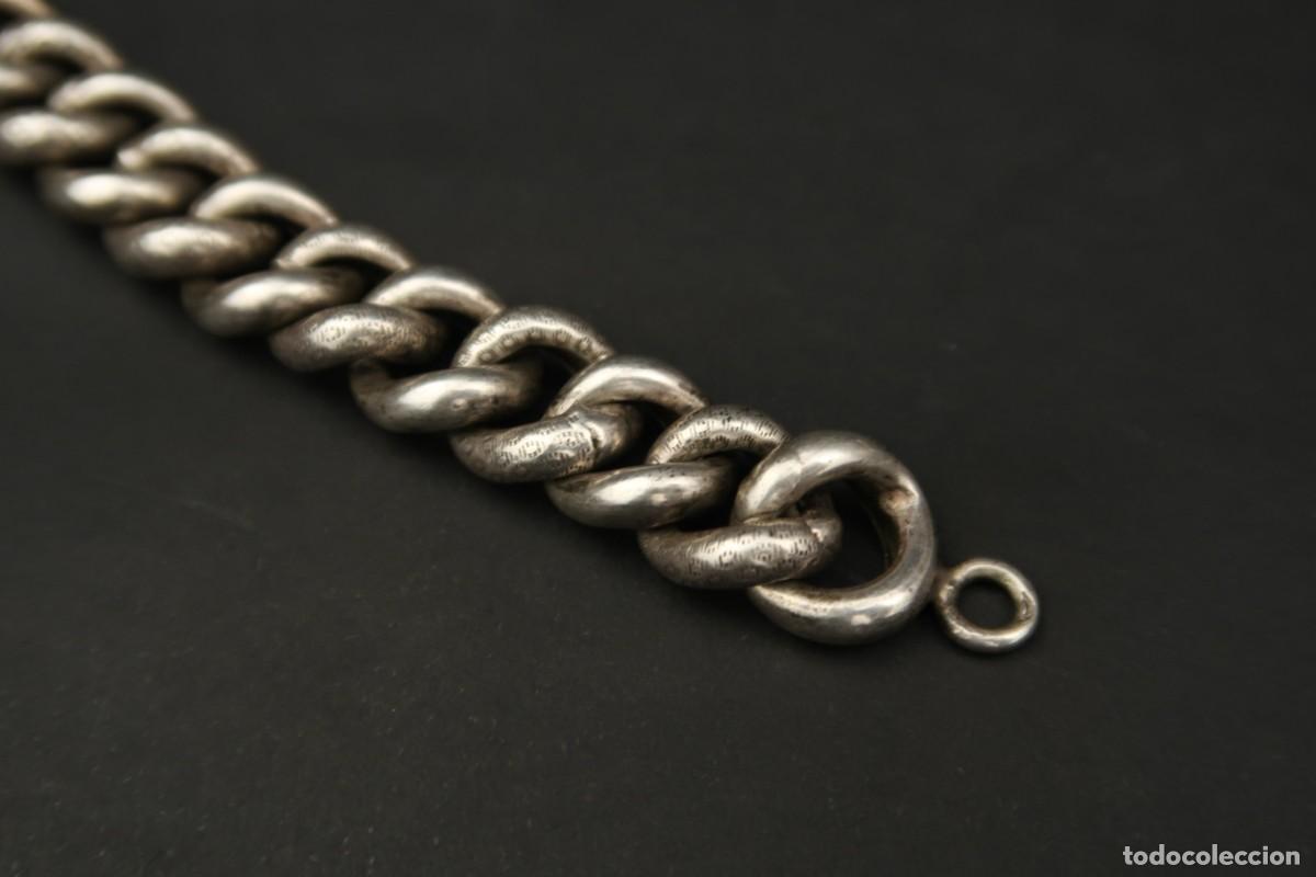 Joyeria: Antigua Pulsera de Plata - Foto 3