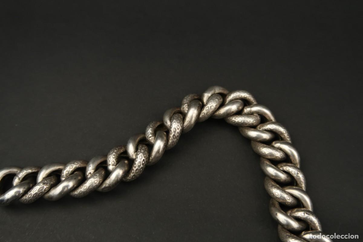 Joyeria: Antigua Pulsera de Plata - Foto 10