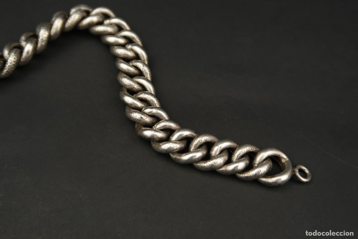 Joyeria: Antigua Pulsera de Plata - Foto 11