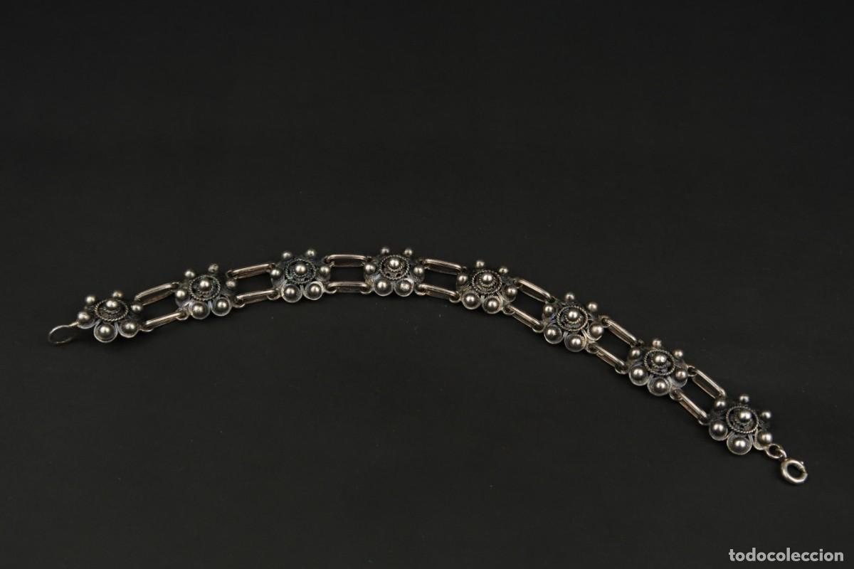 Joyeria: Antigua Pulsera de Plata - Foto 5