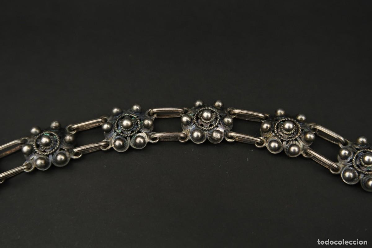 Joyeria: Antigua Pulsera de Plata - Foto 7