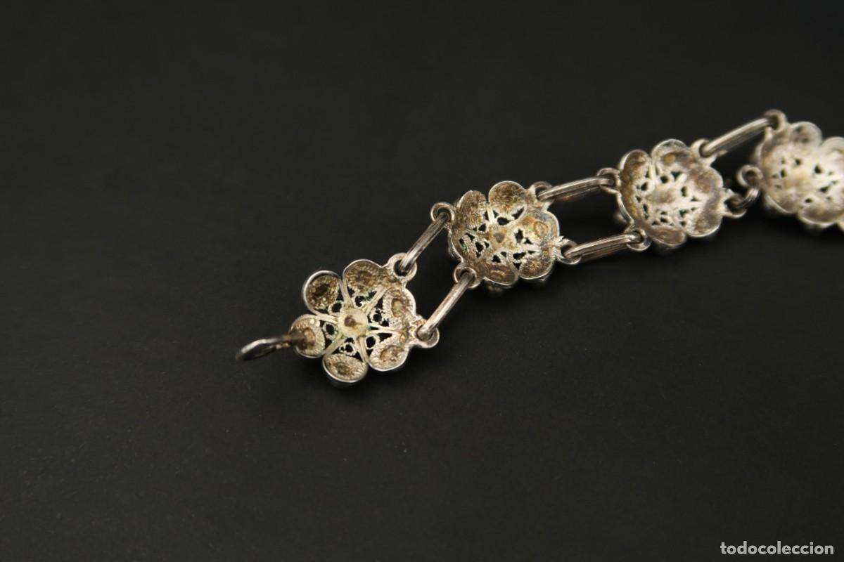 Joyeria: Antigua Pulsera de Plata - Foto 11