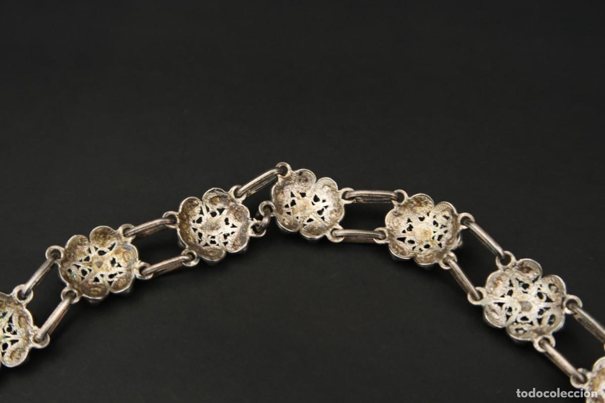 Joyeria: Antigua Pulsera de Plata - Foto 12