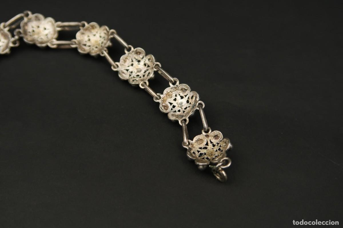 Joyeria: Antigua Pulsera de Plata - Foto 13