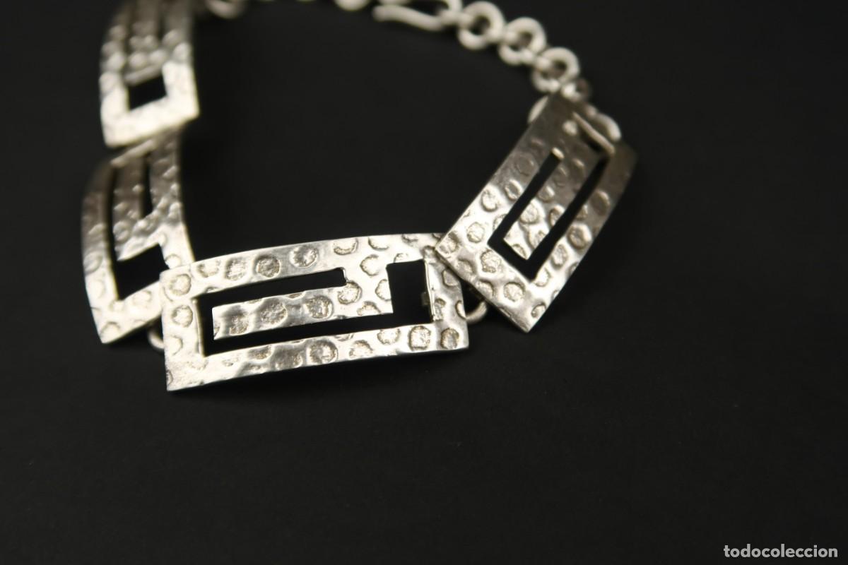 Joyeria: Antigua Pulsera de Plata - Foto 2