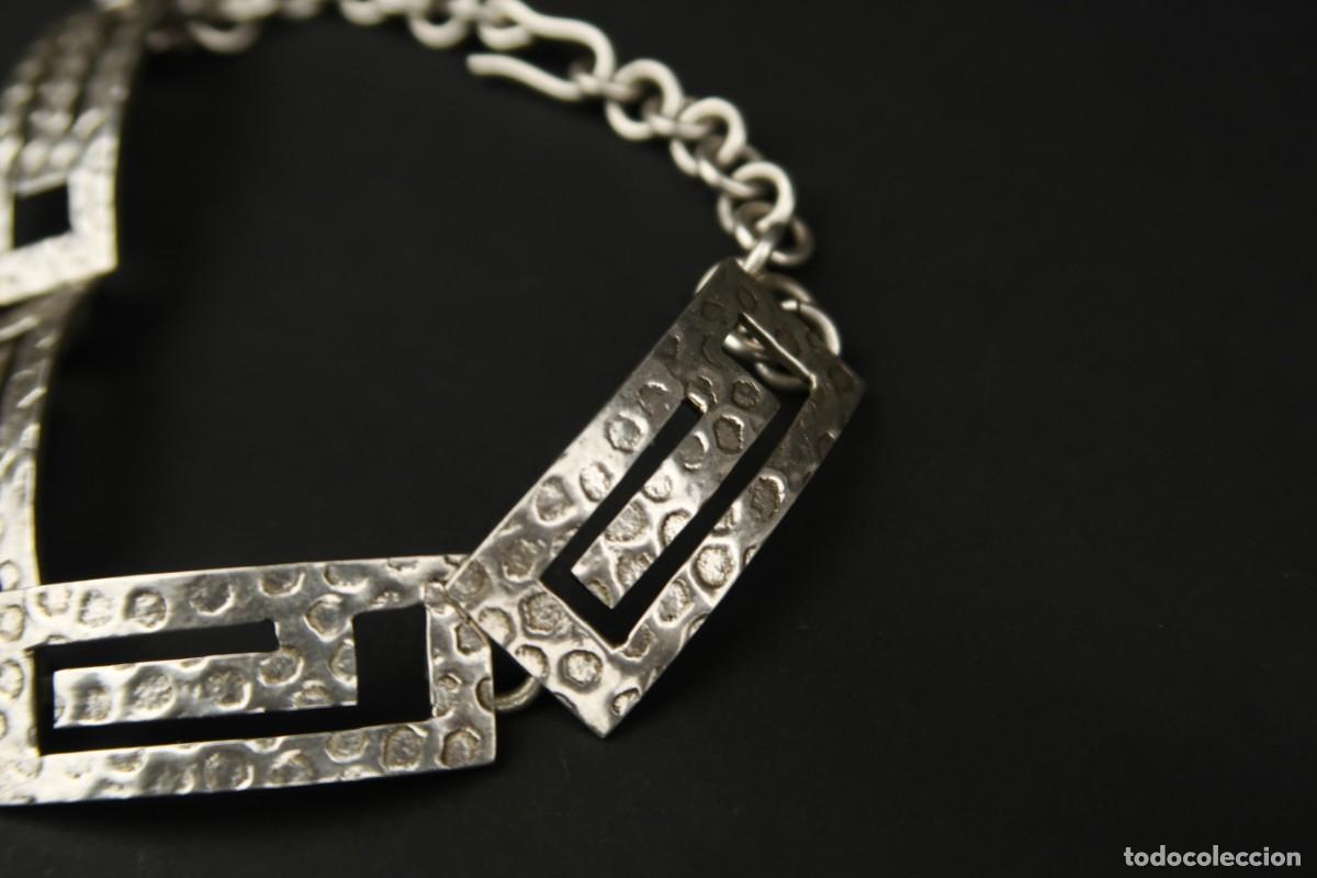 Joyeria: Antigua Pulsera de Plata - Foto 3