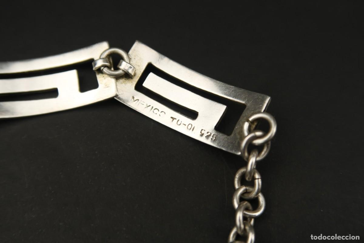 Joyeria: Antigua Pulsera de Plata - Foto 8