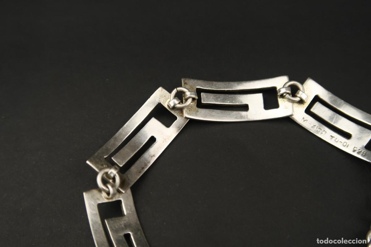 Joyeria: Antigua Pulsera de Plata - Foto 9