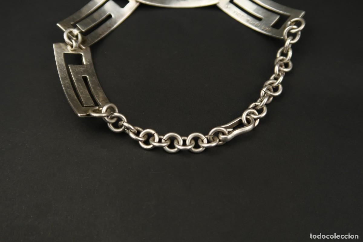 Joyeria: Antigua Pulsera de Plata - Foto 10