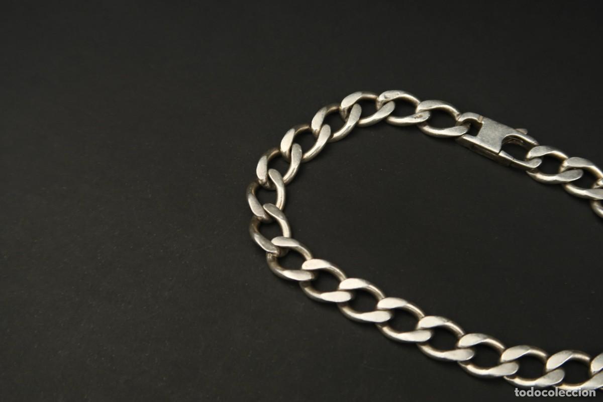 Joyeria: Antigua Pulsera de Plata - Foto 3