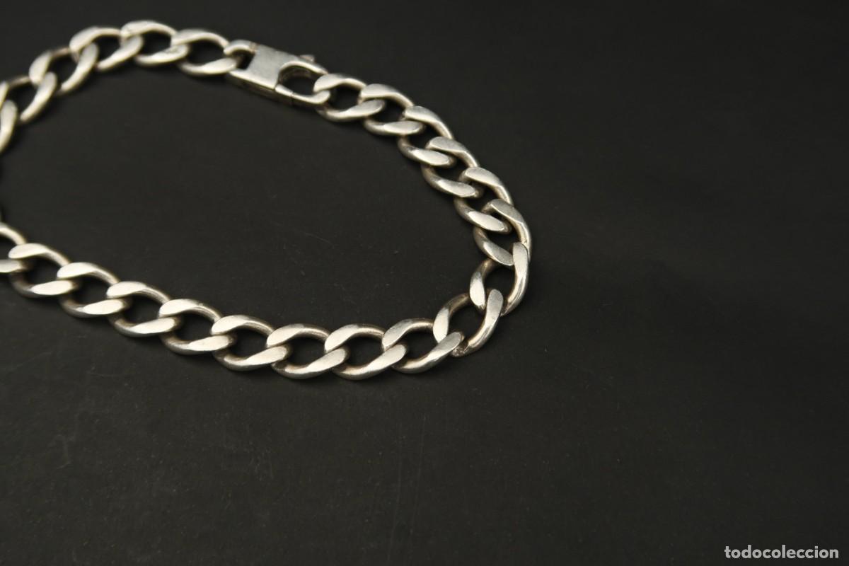 Joyeria: Antigua Pulsera de Plata - Foto 4