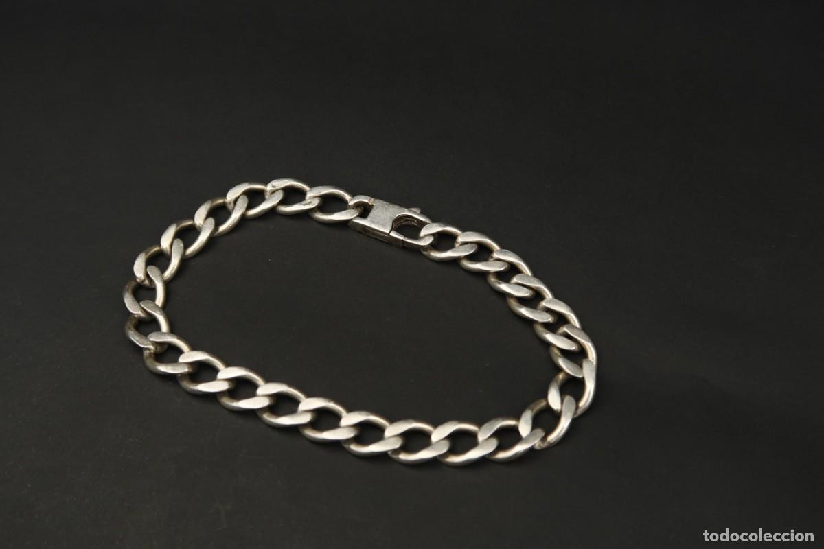 Joyeria: Antigua Pulsera de Plata - Foto 5
