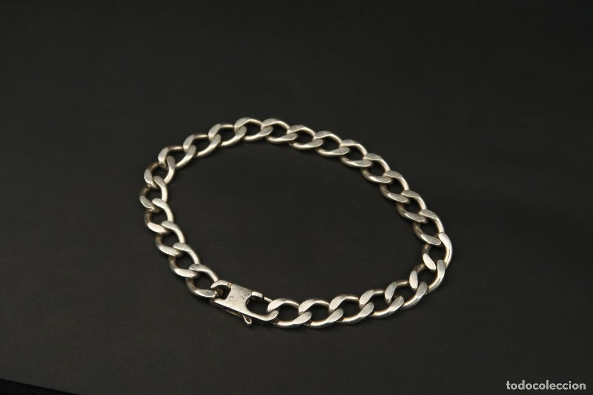 Joyeria: Antigua Pulsera de Plata - Foto 6