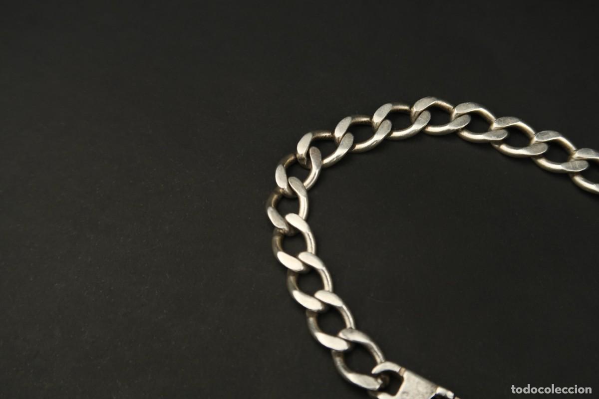 Joyeria: Antigua Pulsera de Plata - Foto 8