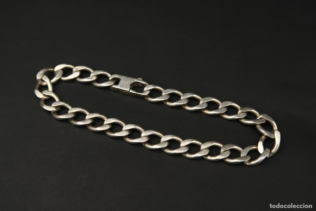 Joyeria: Antigua Pulsera de Plata - Foto 11