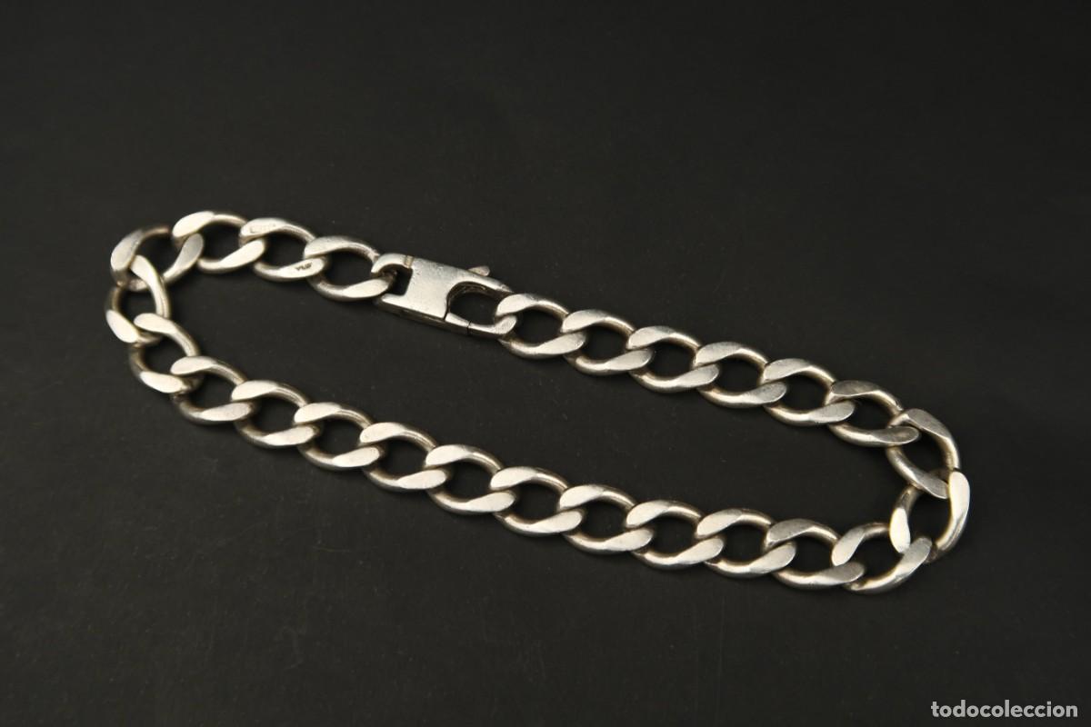 Joyeria: Antigua Pulsera de Plata - Foto 12