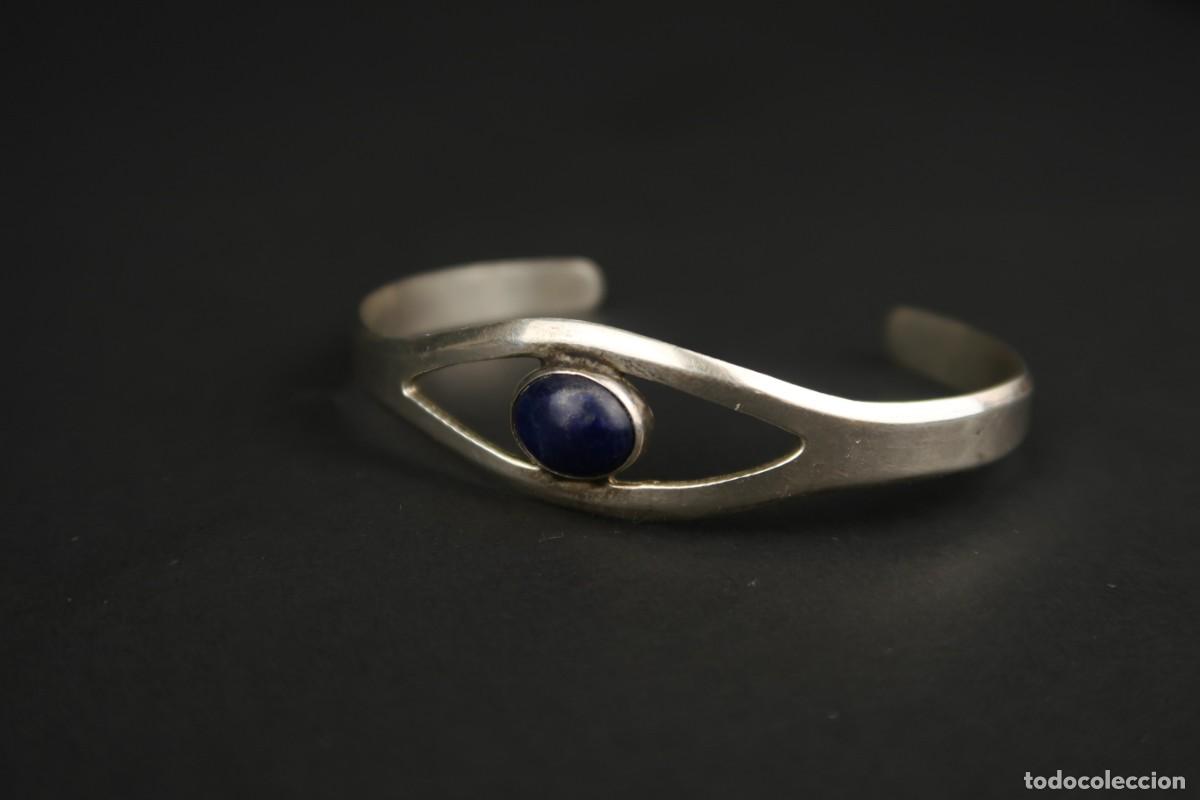 Joyeria: Antiguo Brazalete de Plata - Foto 3