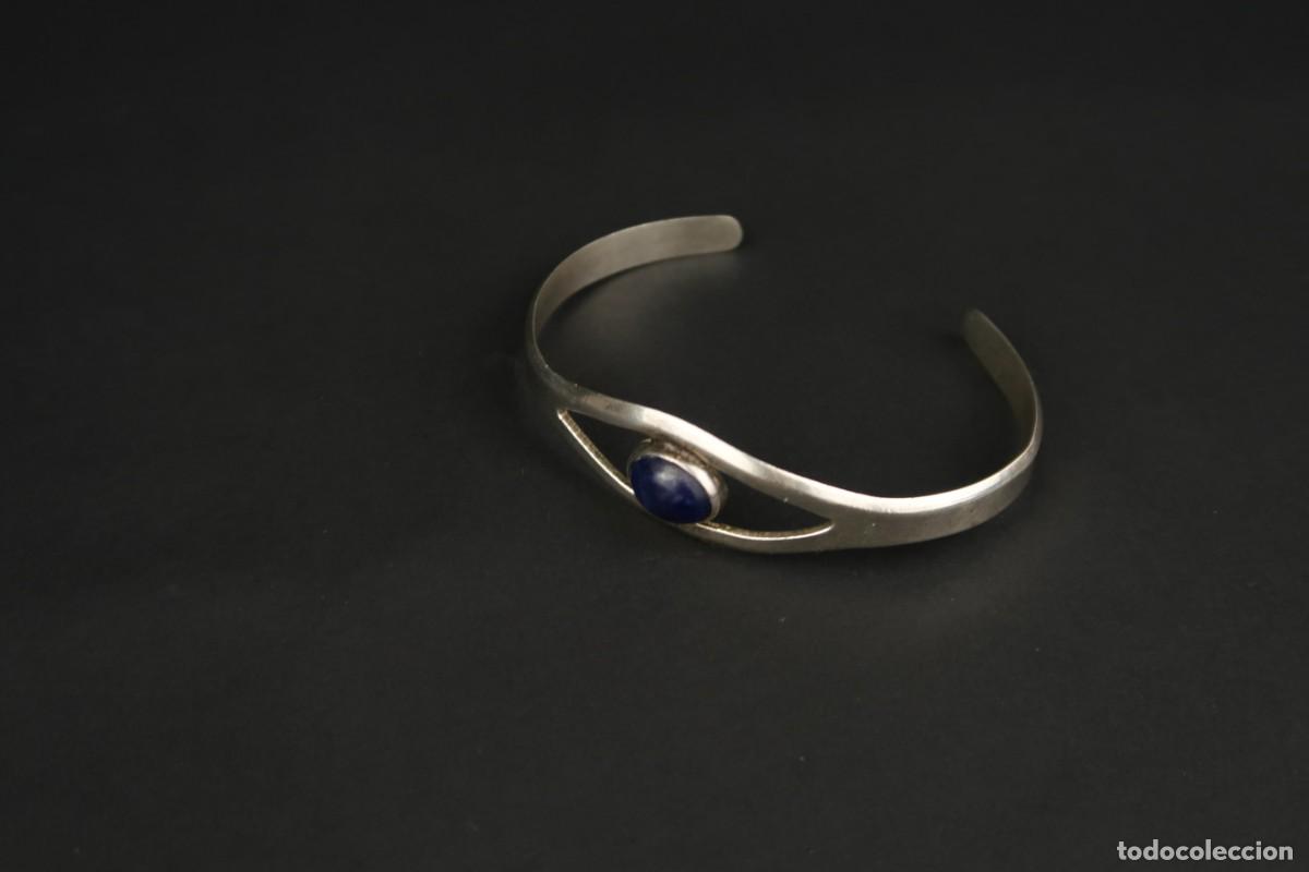 Joyeria: Antiguo Brazalete de Plata - Foto 4