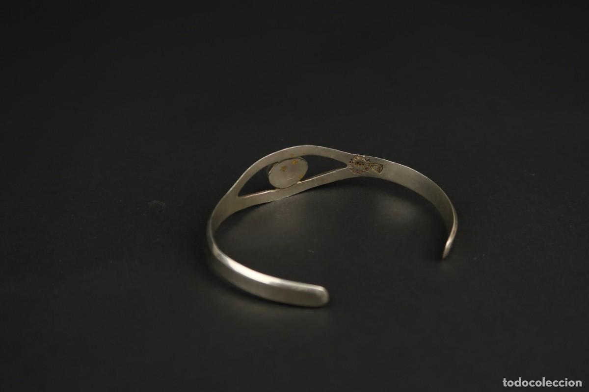 Joyeria: Antiguo Brazalete de Plata - Foto 5