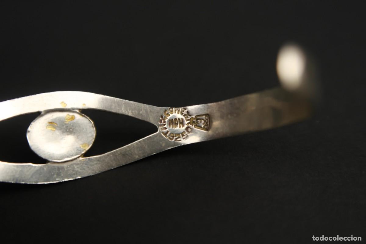 Joyeria: Antiguo Brazalete de Plata - Foto 6