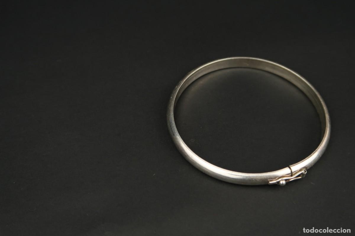 Joyeria: Antiguo Brazalete de Plata - Foto 3