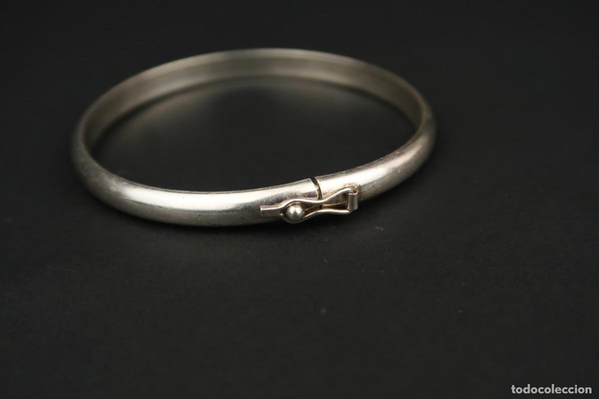 Joyeria: Antiguo Brazalete de Plata - Foto 4