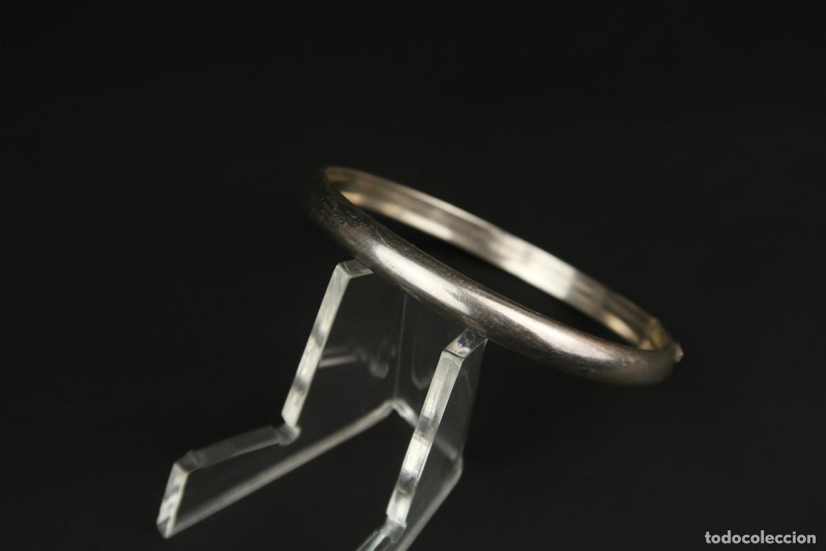 Joyeria: Antiguo Brazalete de Plata - Foto 6
