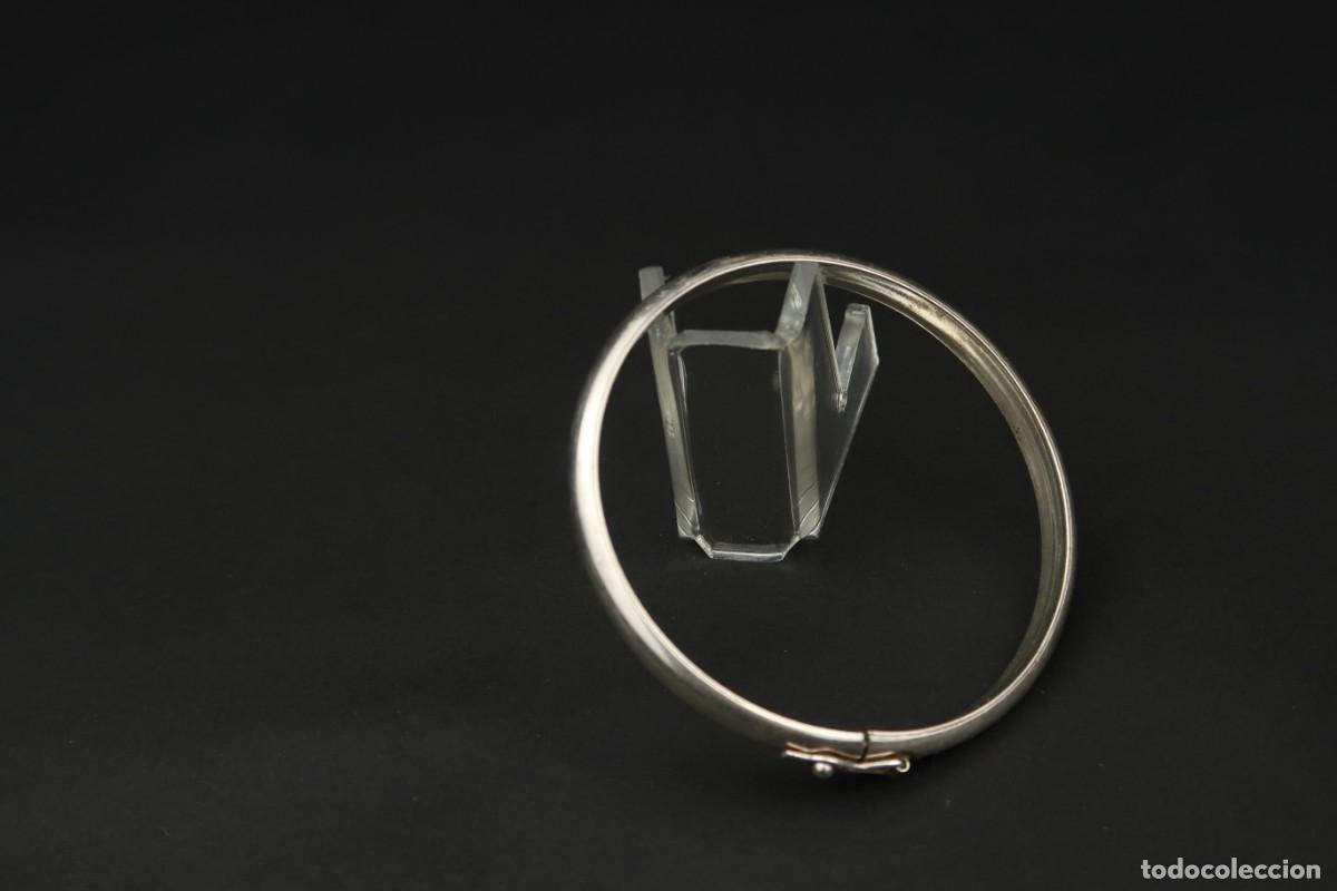 Joyeria: Antiguo Brazalete de Plata - Foto 8