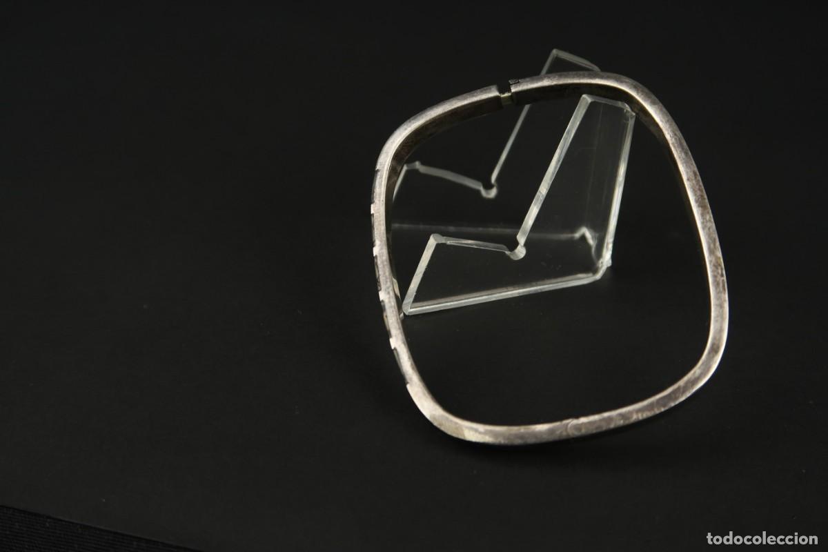 Joyeria: Antiguo Brazalete de Plata y N&aacute;car - Foto 10
